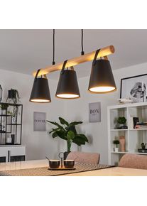 hofstein Suspension Andian &Eacute;cru, Noir, 3 lumi&egrave;res