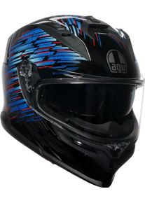 AGV K7 Genisys S26, full face helmet , color: Matt Black/Blue/Grey/Red , size: XS