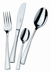 Besteck-Set "Pasadena", silber (silberfarben), 30 Stk., Edelstahl, PICARD & WIELP&Uuml;TZ SOLINGEN, Essbesteck-Sets, Besteck-Set