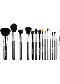 Jessup, Schminkpinsel, Pro Makeup Brushes 15 Pieces Cosmetics Make Up Brush Set Powder Foundation Eyeshadow Eyeliner (Set)