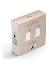 Konjac Sponge, Gl&auml;tteisen, Usorteret OH 2-i-1 Dozownik oleju 470ml 2 pak