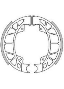 Brenta, Motorrad Zubeh&ouml;r, Bremsbacke Motorrad