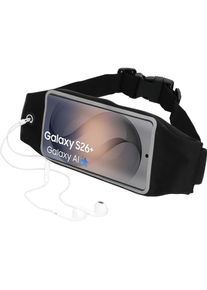 Mobiparts Comfort Fit Sport Belt Samsung Galaxy S26 Plus Black, Smartphone Sportarmband, Schwarz