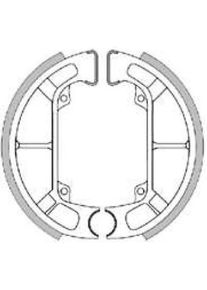 Brenta, Motorrad Zubeh&ouml;r, Bremsbacke Motorrad