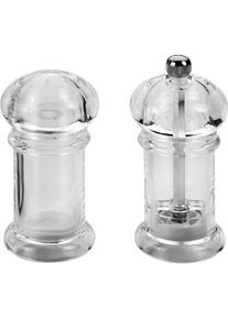 Metaltex 252810, Pfefferm&uuml;hle + Salzm&uuml;hle, Transparent