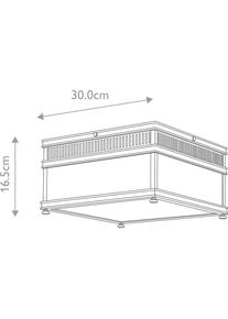 Elstead Lighting, Wandleuchte + Deckenleuchte, Holborn Deckenleuchte