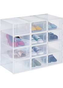 Relaxdays, Schuhschrank, Annabelle (23 x 33.50 x 14.50 cm)