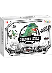 Lean Toys Grosser aufblasbarer Dinosaurier, ferngesteuert, ferngesteuert, Gr&uuml;n, 130 x 190 cm