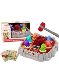 NO NAME Geschicklichkeitsspiel Wac a Moth Dinosaurier Vulkan