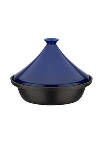 GSW , Blau, Schwarz , Metall, Keramik , 2 l , rund , ISO 9001 , backofengeeignet, rostfrei, hitzebest&auml;ndig, geschmacksneutral, optimale W&auml;rmeverteilung, leichte Reinigung, schadstofffrei gem&auml;&szlig; EU-Standards,nicht backofengeeignet , Kochen & Essen, Pfannen, Schmorpfannen