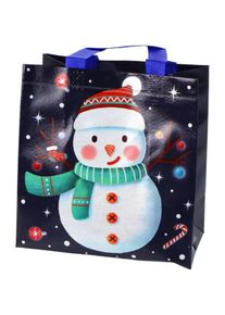 Lean Toys, Geschenkverpackung, Schneemann Geschenkt&uuml;te 23x21,5x11cm