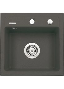 DEANTE, Sp&uuml;lbecken, Granitsp&uuml;le mit 1 Becken (52 cm)