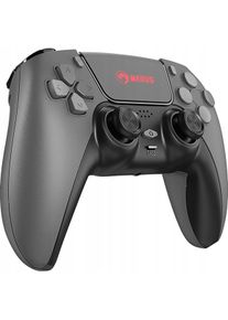 MARVO Pad Pact 70 czarny (GT-90) (PS4, PS5, Switch, Xbox One S), Gaming Controller, Schwarz, Rot