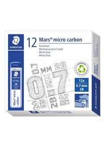 Staedtler Mech.pen.lead Mars micro0.7 2B 12 x 12 pcs