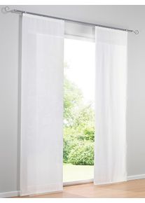 HEINE HOME unisex Schiebevorhang in wei&szlig; ,Gr&ouml;&szlig;e 225x60 cm, Witt, 100% Polyester