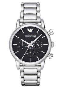 Emporio Armani Anal&oacute;g &oacute;r&aacute;k F&eacute;rfi fekete / ez&uuml;st , M&eacute;ret Egy m&eacute;ret