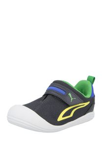 Puma Drenge Sneakers bl&aring; / gul / antracit St&oslash;rrelse 22