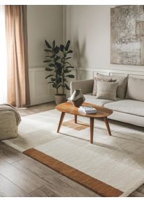 benuta nest Matto Tacoma Beige/Ruskea 120x170 cm Beige/Ruskea Abstrakti,Geometrinen