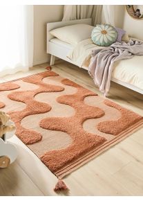 Lytte Lastenmatto Muriel Vaaleanpunainen 90x130 cm Vaaleanpunainen Abstrakti