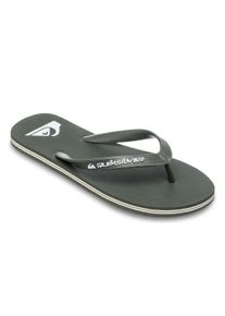 Sandale QUIKSILVER "Molokai Core", Herren, Gr. 8(41), khaki, Obermaterial: Synthetikmaterial / Au&szlig;ensohle: Moosgummi., Schuhe Sandale