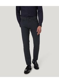 Chinohose Pierre Cardin "Lyon tapered", Herren, Gr. 34, L&auml;nge 32, grau (iron gate), Web, Obermaterial: 61% Polyester, 31% Viskose, 8% Elasthan, gerade, unten schmal lang, Hosen Chinohose, aus der Futureflex Kollektion