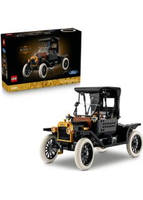 Konstruktionsspielsteine Lego "Ford Model T (11376), Lego Icons", schwarz (bunt), Spielbausteine, Kinder, Kunststoff, Konstruktionsspielsteine