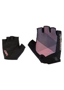 Fahrradhandschuhe Ziener "CHADI-Z JUNIOR", Kinder, Gr. M, schwarz (schwarz.powder blush), Materialmix, Handschuhe Fahrradhandschuhe