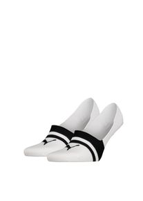 F&uuml;&szlig;linge Puma "Puma UNISEX HERITAGE MID CUT FOOTIE", Damen, Gr. 43-46, wei&szlig;, Baumwollmischung, normal, Socken F&uuml;&szlig;linge, No-Show-Socks, Silikon in der Ferse f&uuml;r optimalen Halt