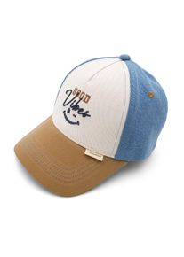 Baseball Cap MaxiMo, Jungen, Gr. 49/51, blau fog, nomad, Canvas, Obermaterial: 100% Baumwolle, Caps Baseball Cap, Motiv, Gr&ouml;&szlig;enverstellbar