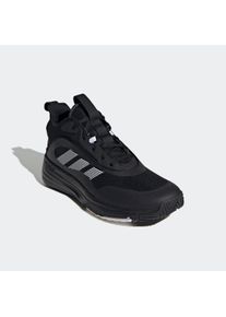 Basketballschuh adidas Sportswear "OWN THE GAME 3", Herren, Gr. 46,5, schwarz-wei&szlig; (core schwarz, cloud wei&szlig;, cloud wei&szlig;), Synthetik, Textil, Schuhe Basketballschuh