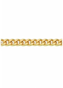Adelia&acute;s Goldkette ADELIA&acute;S "333 Gold Flach Panzer Halskette &Oslash; 2,1 mm" Gr. 80, gold, Halsketten, Damen, 80, Gelbgold 333, Goldkette