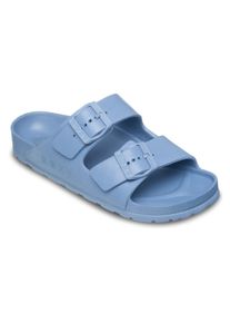 Sandale Roxy "Kattie", Damen, Gr. 7(37), blau (rain washed), Obermaterial: 100% synthetisches EVA, Futter: 100% Textil, Laufsohle: 100% EVA., Schuhe Sandale