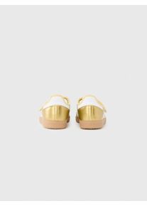 adidas originals Damer Ballerinasko med rem 'SAMBA JANE' guld / hvid St&oslash;rrelse 36