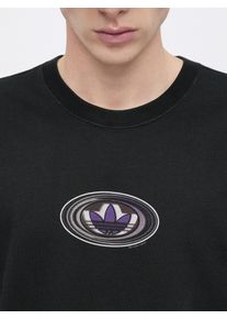 adidas originals M&aelig;nd Bluser & t-shirts '90's ALTERNATIVE SPORT ARCHIVE GRAPHIC LONG SLEEVE' m&oslash;rkebrun / lilla / sort / hvid St&oslash;rrelse XL