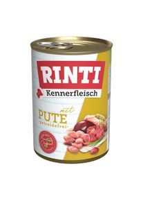 Rinti Kennerfleisch mit Pute 12x400g