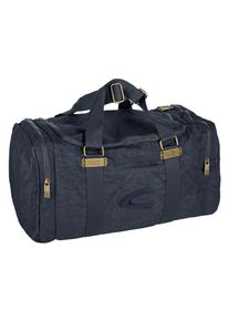 Camel Active, Damen, Weekender &raquo;Journey&laquo; Unisex Reisetasche mit vielen Funktionen und Logostickerei, blau, B/H/T: 46 cm x 24 cm x 18 cm, DAILY 