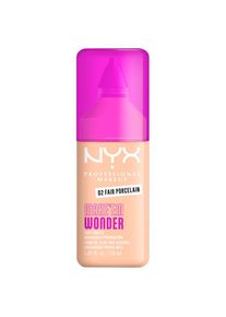 Nyx Cosmetics NYX PROFESSIONAL MAKEUP, Damen, Foundation &raquo;Make 'EM Wonder Foundation&laquo; perfekter No-Makeup-Makeup-Look bis zum Full Glam, 02-Fair Pocelain, Make-Up 