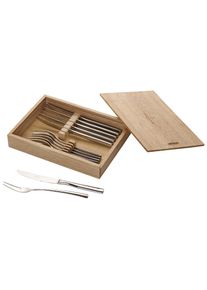 Villeroy & Boch Villeroy & Boch, Besteck-Set &raquo;Steakbesteck Piemont 12er Set silber&laquo;, silber,