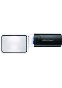 Eschenbach Optik, Leuchtlupe &raquo;mobilux LED&laquo; Stromsparend, LED-Technik, 3,5-fach Vergr&ouml;&szlig;erung, wei&szlig;, randscharfe, verzeichnungsfreie Abbildung, bei 
