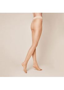 Kunert, Damen, Feinstrumpfhose &raquo;MYSTIQUE 20&laquo; 20 bequemer, druckfreier Wohlf&uuml;hlbund, transparent, matt, golden, XL, Damen Strumpfhose von Kunert
