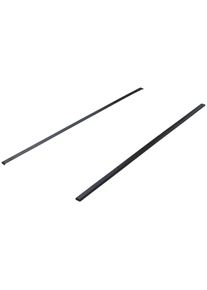 Oranier Verblendungsleisten, Schwarz, Metall, 52 cm, K&uuml;chen, K&uuml;chenm&ouml;bel