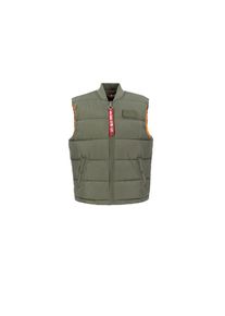 Alpha Industries, Herren, Funktionsweste &raquo;Puffer Vest&laquo;, sage-green, S, Polyester Tafetta Stoff