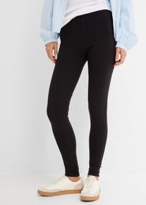 Leggings (pacco da 2), Nero, Taglia 42/44 (S), bonprix