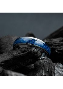 Holzkern Sumo Ring Tungsten og Lapis lazuli