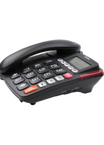 Olympia Telefon 4520, schnurgebunden, Telefon, Schwarz, Weiss