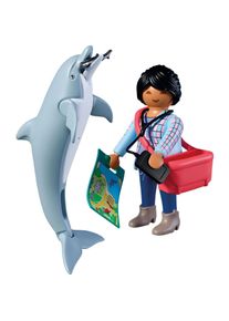 Playmobil 72091 Zoo: Delfin und Besucherin