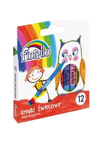 Grandhall, Malstifte, Wachsmalstifte 12 Farben FIORELLO (12x)