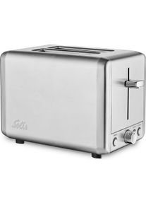 Solis Toaster Steel, Toaster, Silber