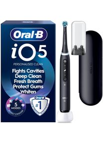 Oral-B, Elektrische Zahnb&uuml;rste, iO5 Electric toothbrush, black + travel case