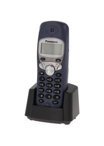 Panasonic Telefon stacjonarny bezprzewodowy KX-A120, Telefon, Schwarz